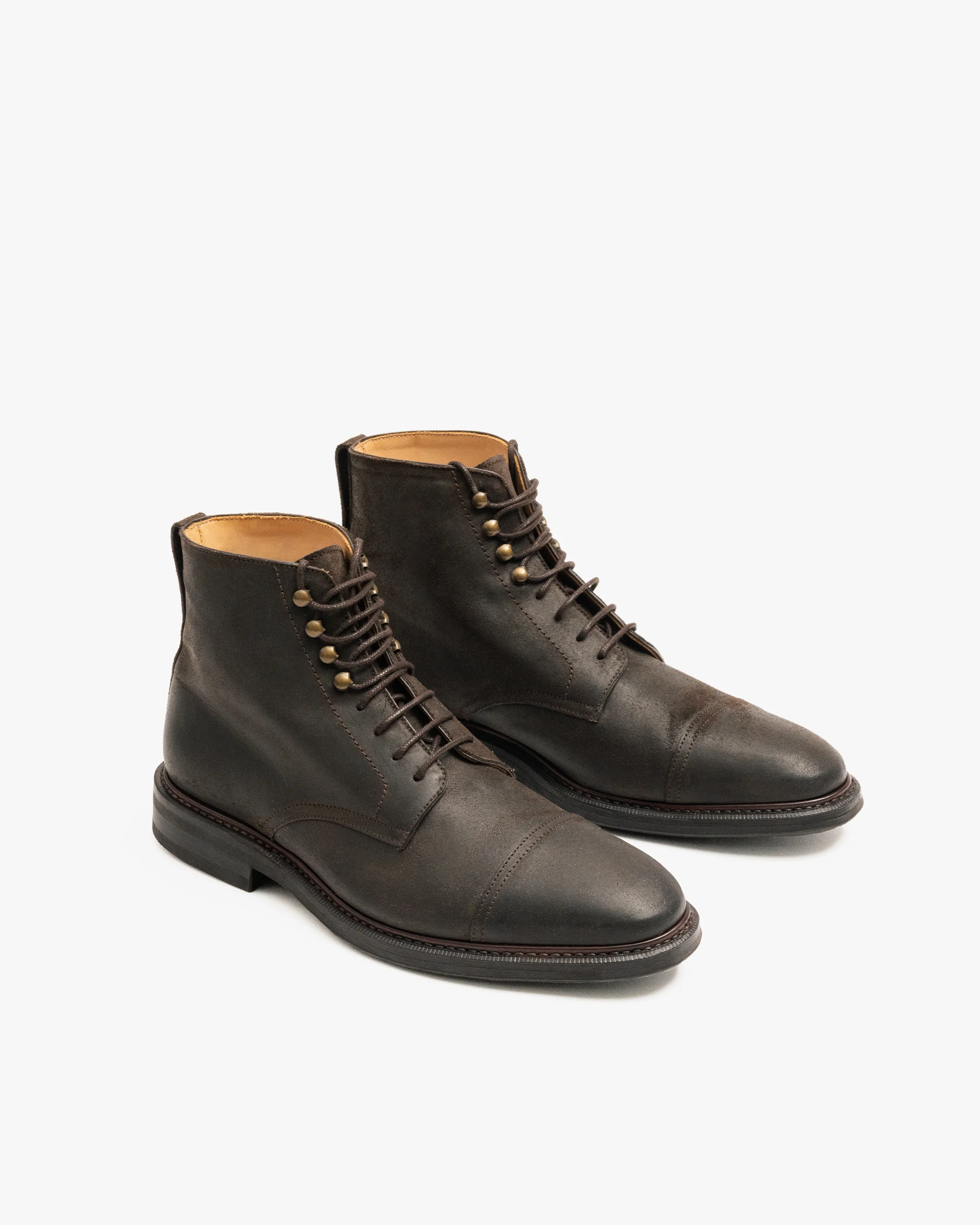 Abisko – Brown Waxed Suede - Image 4