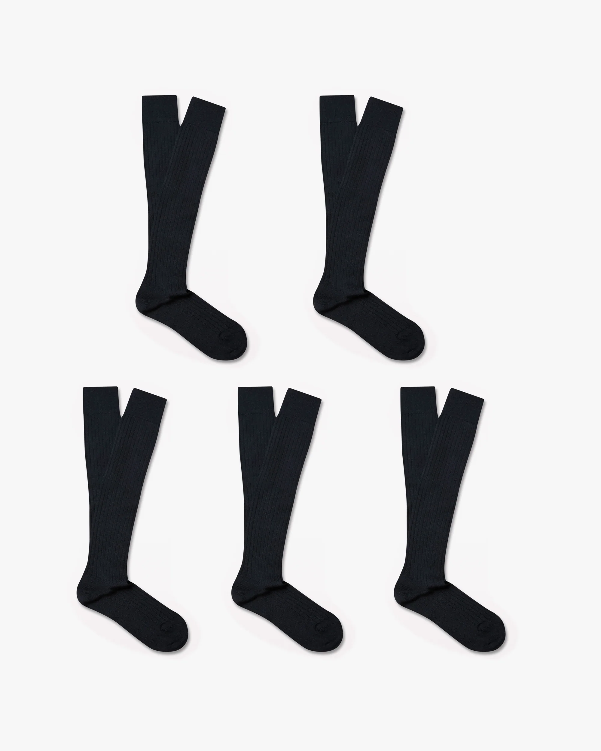 Gustav – Knee-High Merino Socks – 5-pack - Image 4