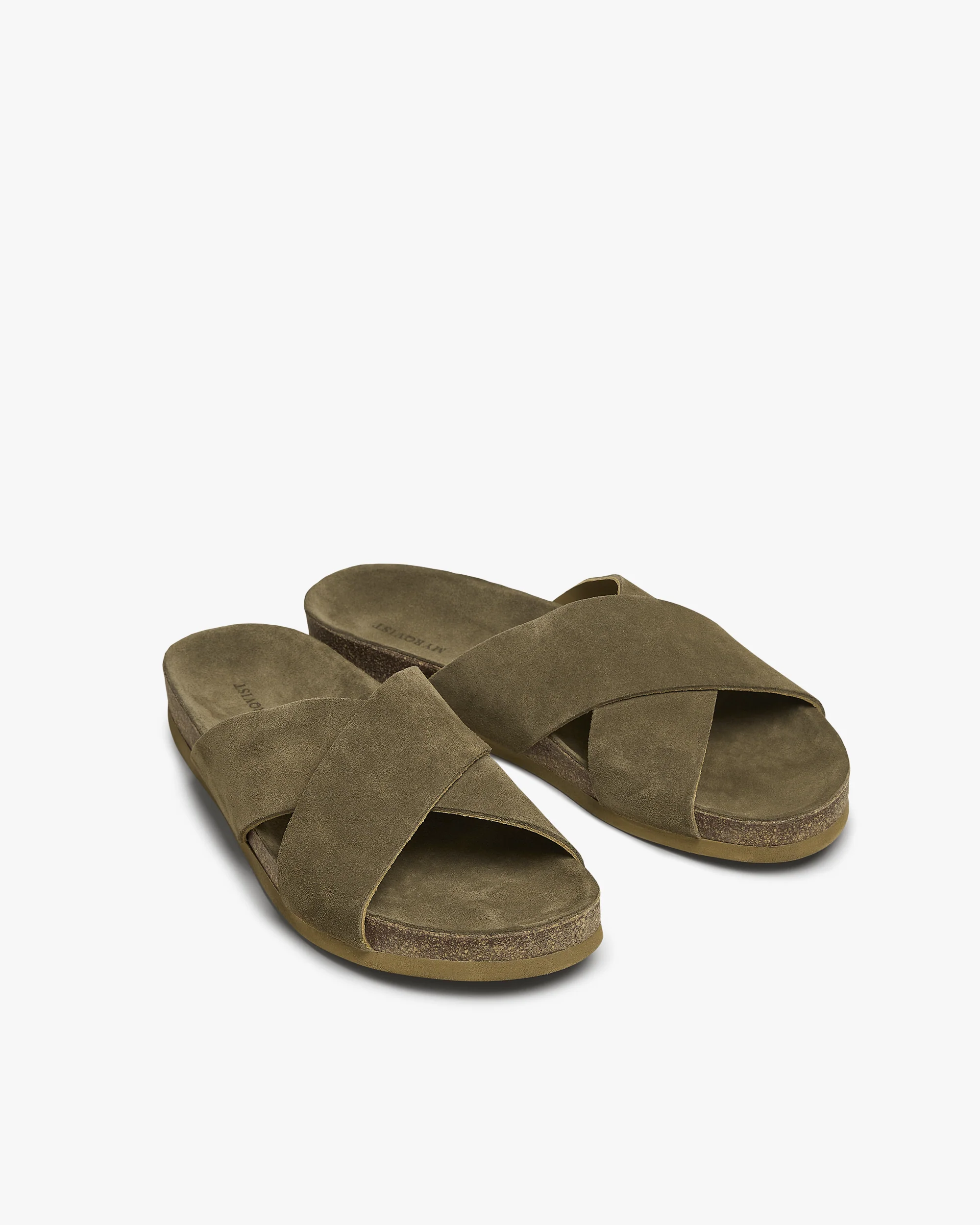 Solvik – Moss Green Suede - Image 3